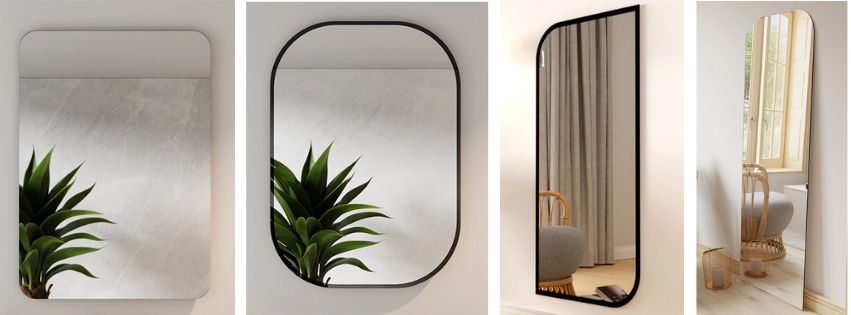 Lustro Zaokrąglone Rogi Lustro Zaokrąglone Rogi