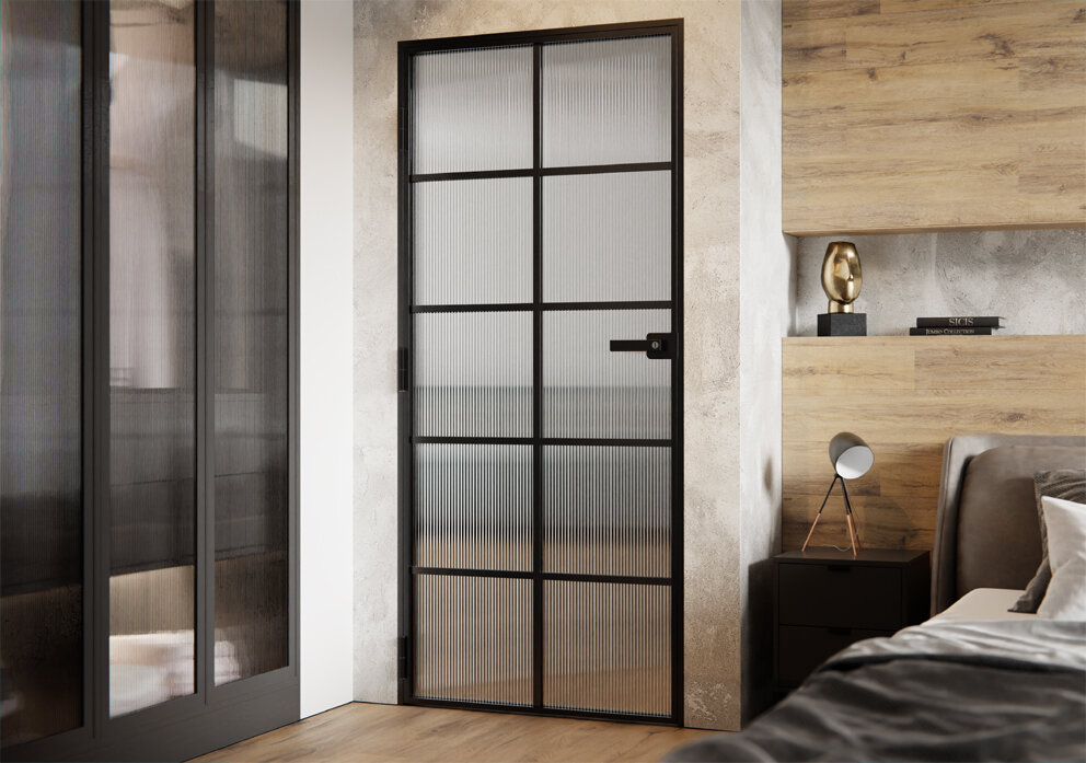 Drzwi Szklane Rozwierane Loft - Nowoczesny Design Twojego Wnętrza