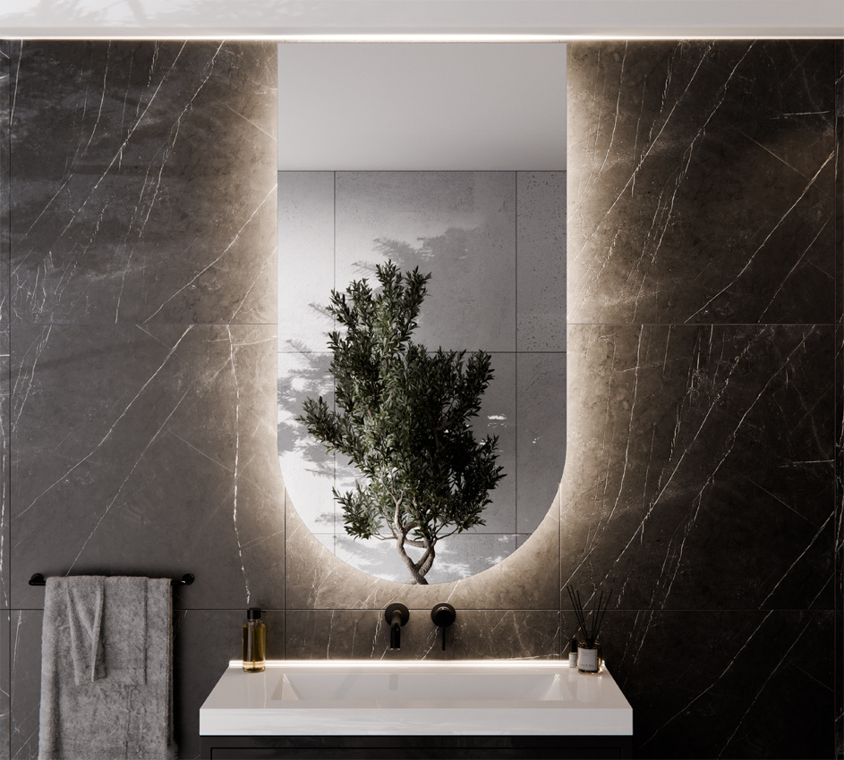 ALEXA LED-Decken-Portal-Spiegel