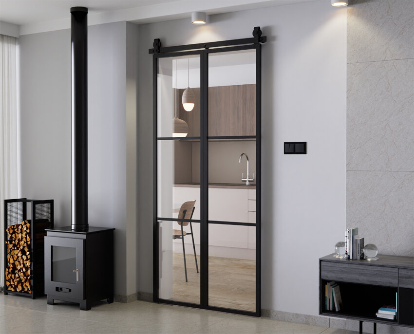 Drzwi Przesuwne Harmonijkowe Aluminium LOFT Float