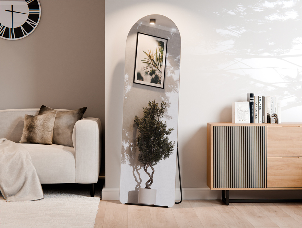 HALBOVALER STANDSPIEGEL 60X170 CM JOLA