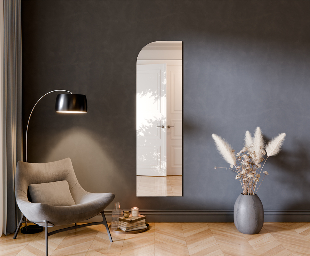 Lustro Ścięte Ścienne Szlif JASMINE