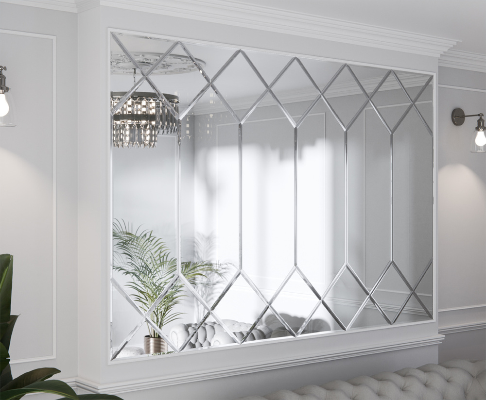 PANEL LUSTRZANY FAZOWANY GLAMOUR 255X170CM 4 MM FRANCESCO