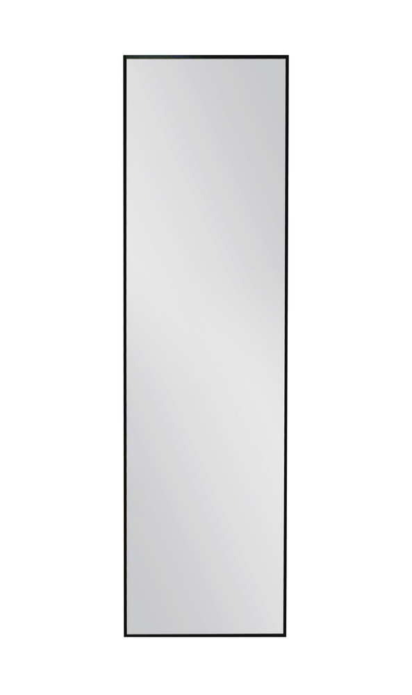 ♥ LUSTRO SREBRNE ARTUR RAMA ALUMINIUM WĄSKA CZARNA 100x40 ♥