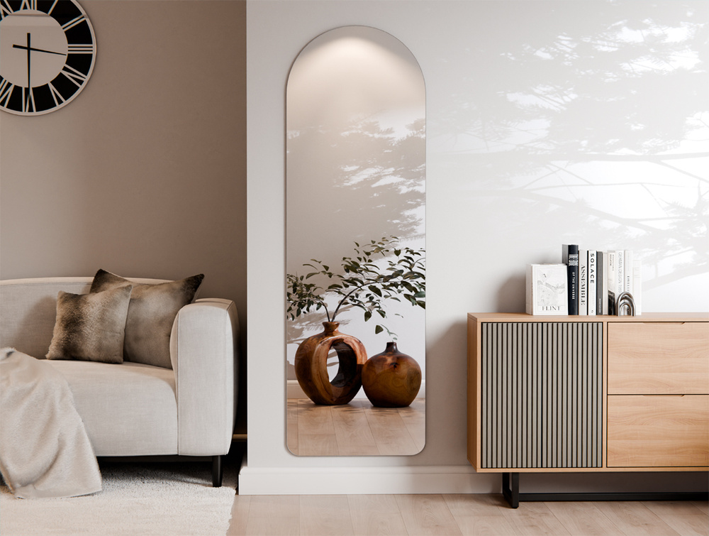 LUSTRO WISZĄCE PÓŁOWALNE SZLIF 50X170 CM KLARA