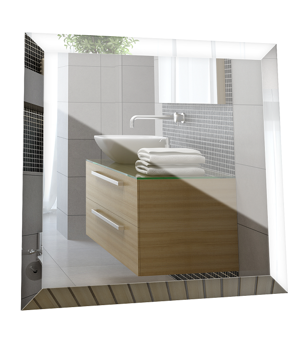 Płytka Lustrzana - 60x60 Faza Srebrny